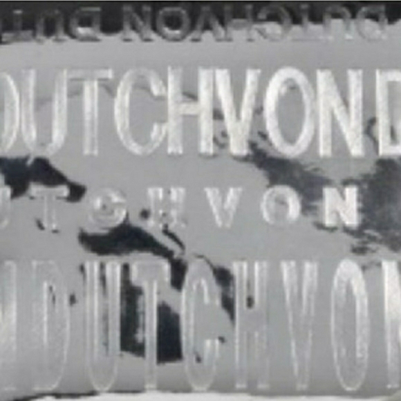 NWT! Von Dutch Metallic Silver Mirrored Weekender Gym Duffel Bag (Retail $379) - Picture 10 of 15